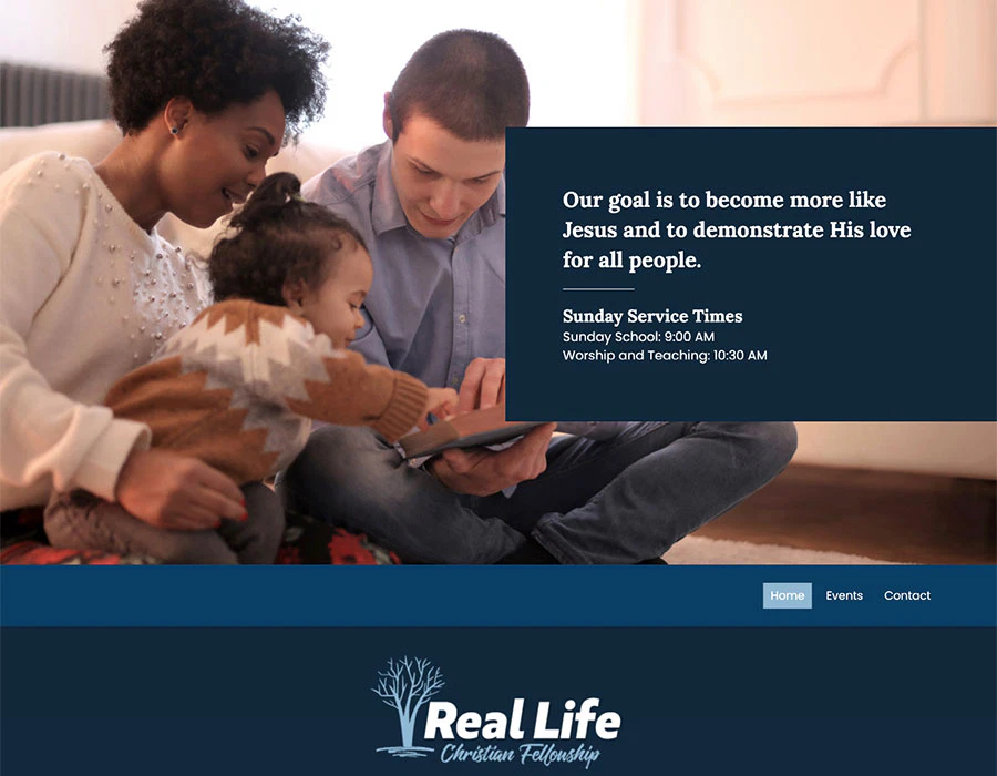 Church website refresh