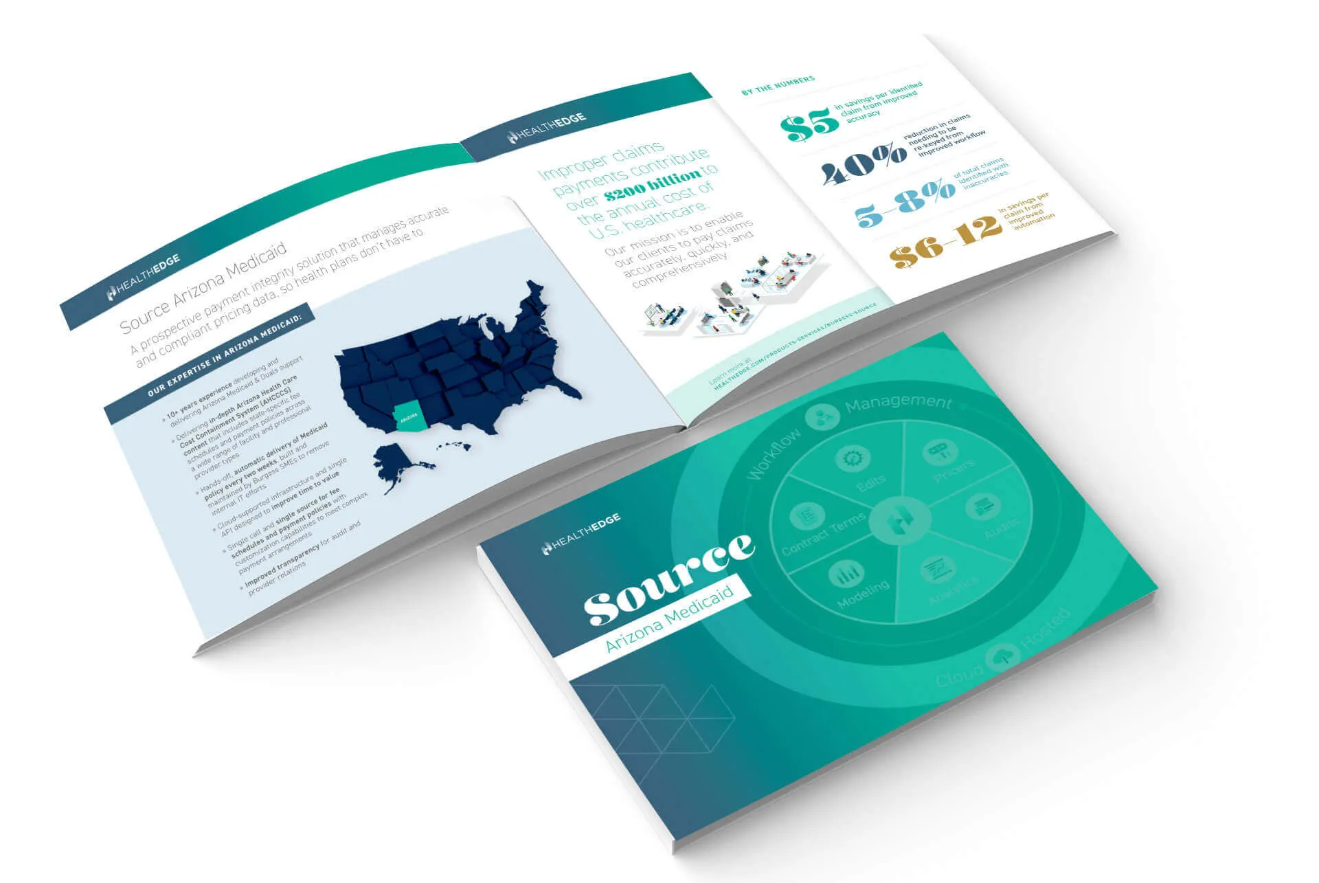 Booklet design for healthedge