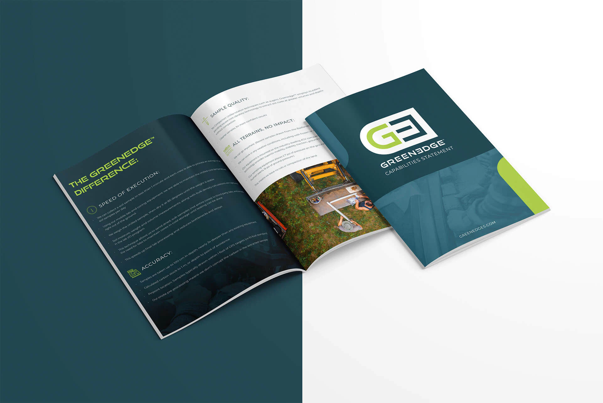 Capabilites Book For Greenedge Soil Sampling