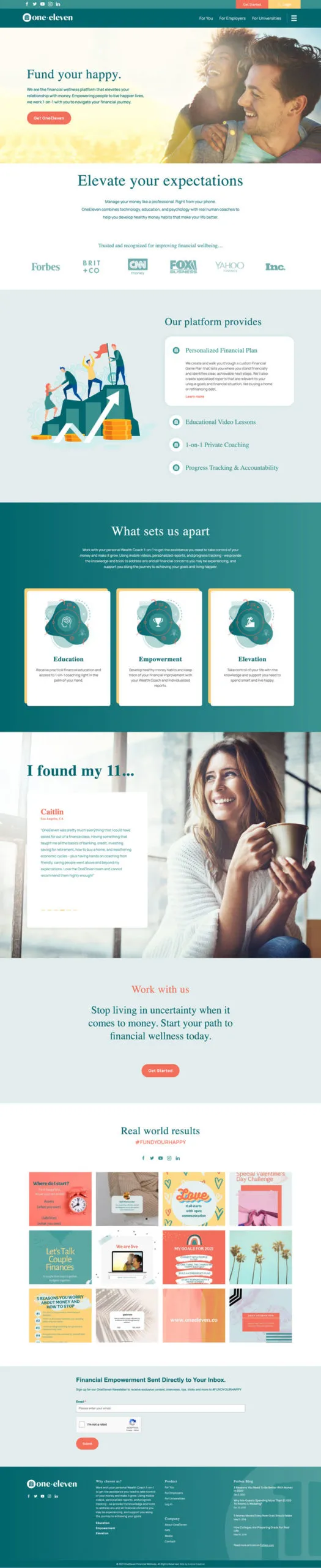 corporate web design