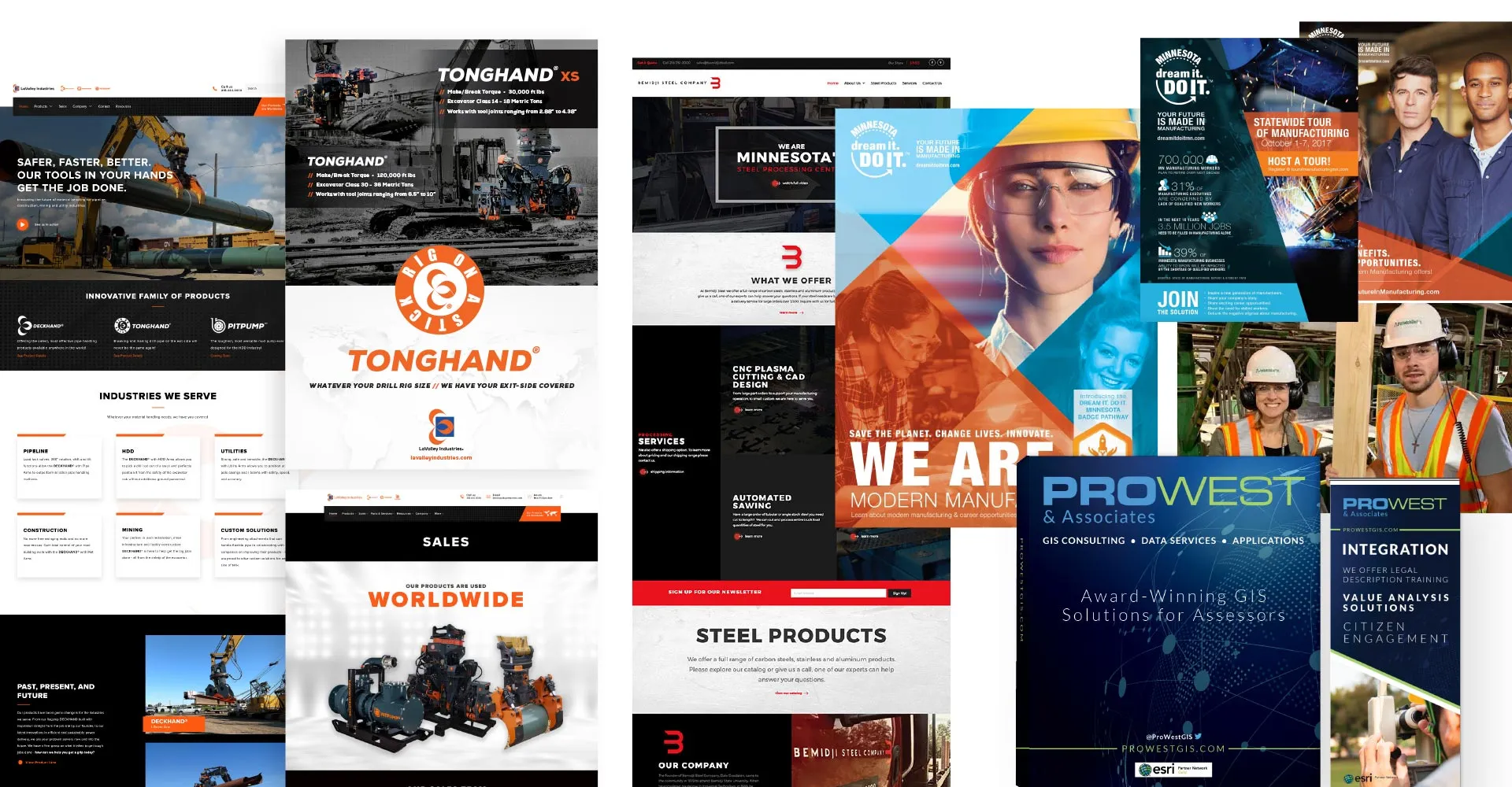 industrial marketing designs