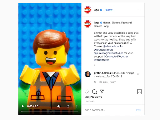 CAPTION: HANDS, ELBOWS, FACE AND SPACE! SONG
EMMET AND LUCY ASSEMBLE A SONG THAT WILL HELP YOU REMEMBER THE VERY BEST WAYS TO STAY HEALTHY. SING ALONG WITH EVERYONE IN YOUR HOUSEHOLD